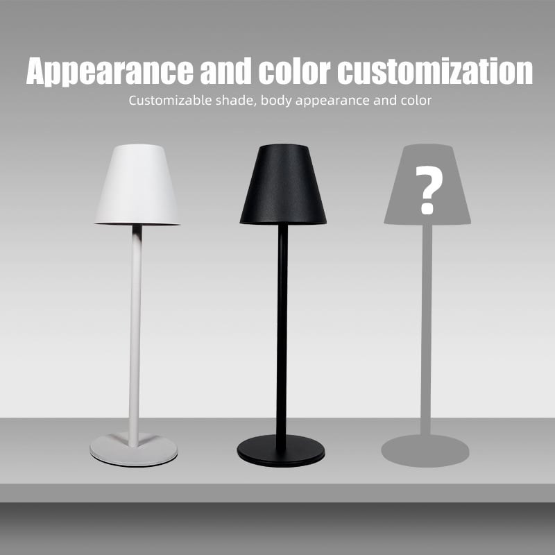 Simple iron metal texture 2700k no flicker eye protection study camping light