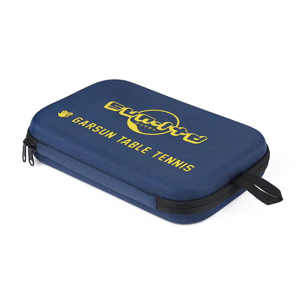 China Factory EVA Pack Personalized Custom Lightweight Durable Hard Shell EVA Black Table Tennis Racket Zipper Carrying Case