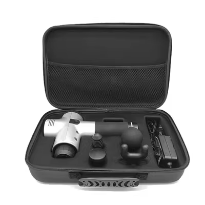 Customized Professional Electronic Massage Tool Storage Hard Bag Case Foam Molded Hard Shell Inset with Eva Smell Proof Feature
