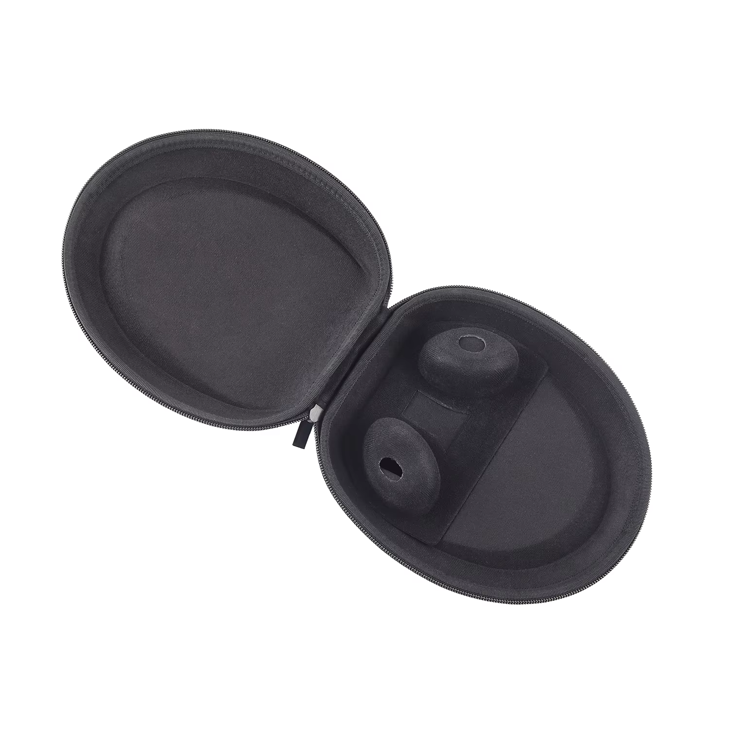 Factory New Design Professional Manufacturer Customized Protective EVA Pack Black Headphone Travel Hard Storage Case Zipper