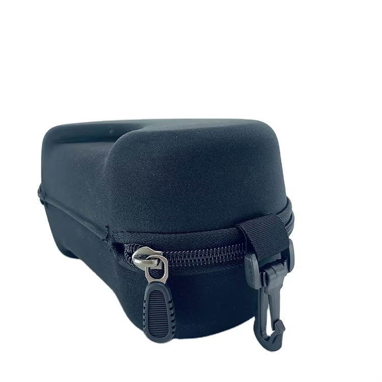 EVA Hard U-Shape Zipper Protective Case for Motorcycle and Ski Goggles Lightweight Large Capacity Storage for Sports Eyewear