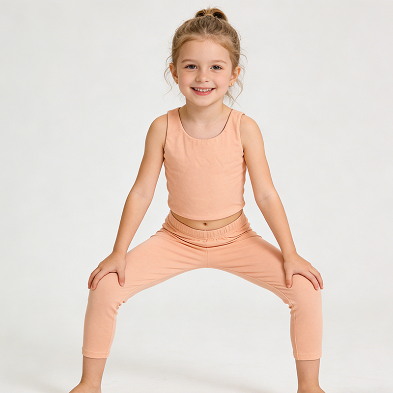 Stretchy Soft Leggings and Top Leisure Sports Wear Active wear