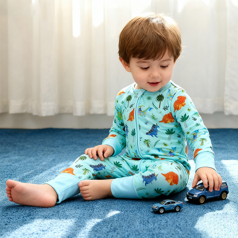 Bamboo Viscose Pajama Sets for Toddler Boys & Girls Baby Kids