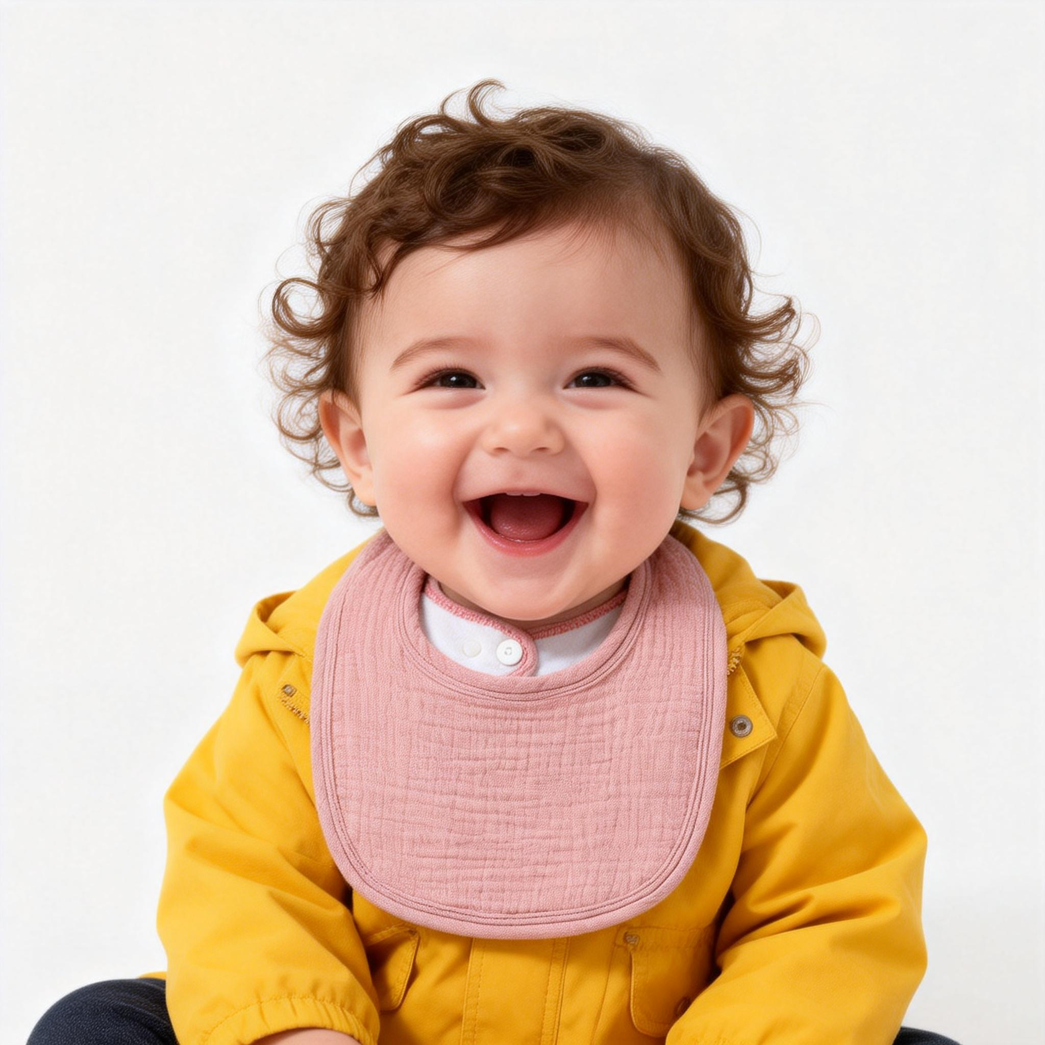 Muslin Baby Bibs for Unisex Boys Girls Cotton Baby Drool Bibs
