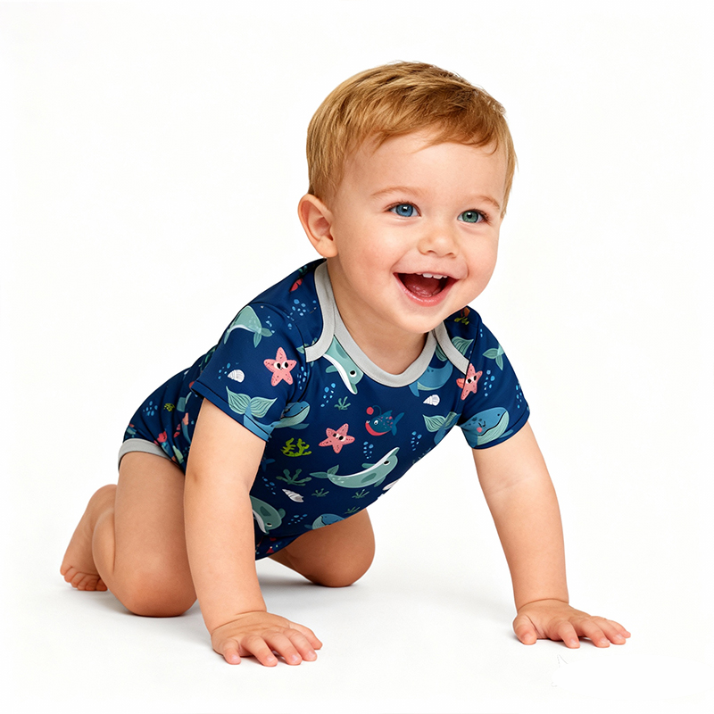 Baby Boys Girls Sleeveless Onesies Bodysuit