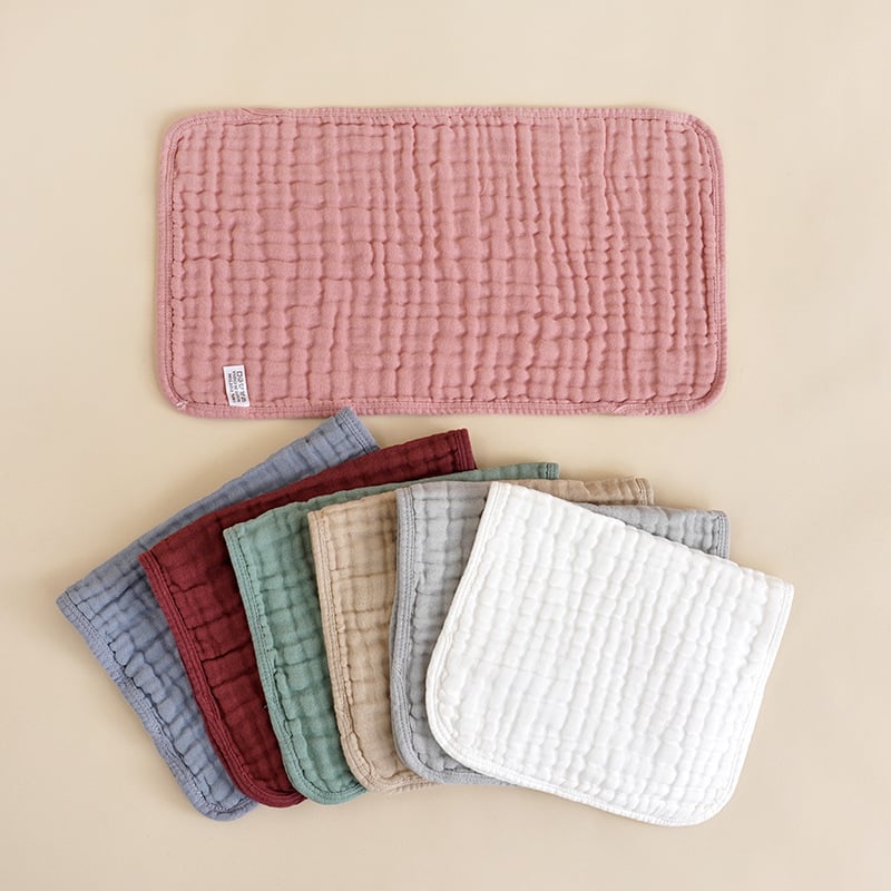 Muslin Burp Cloths 100% Cotton Baby Burp Cloths Soft, Absorbent for Girls and Boys