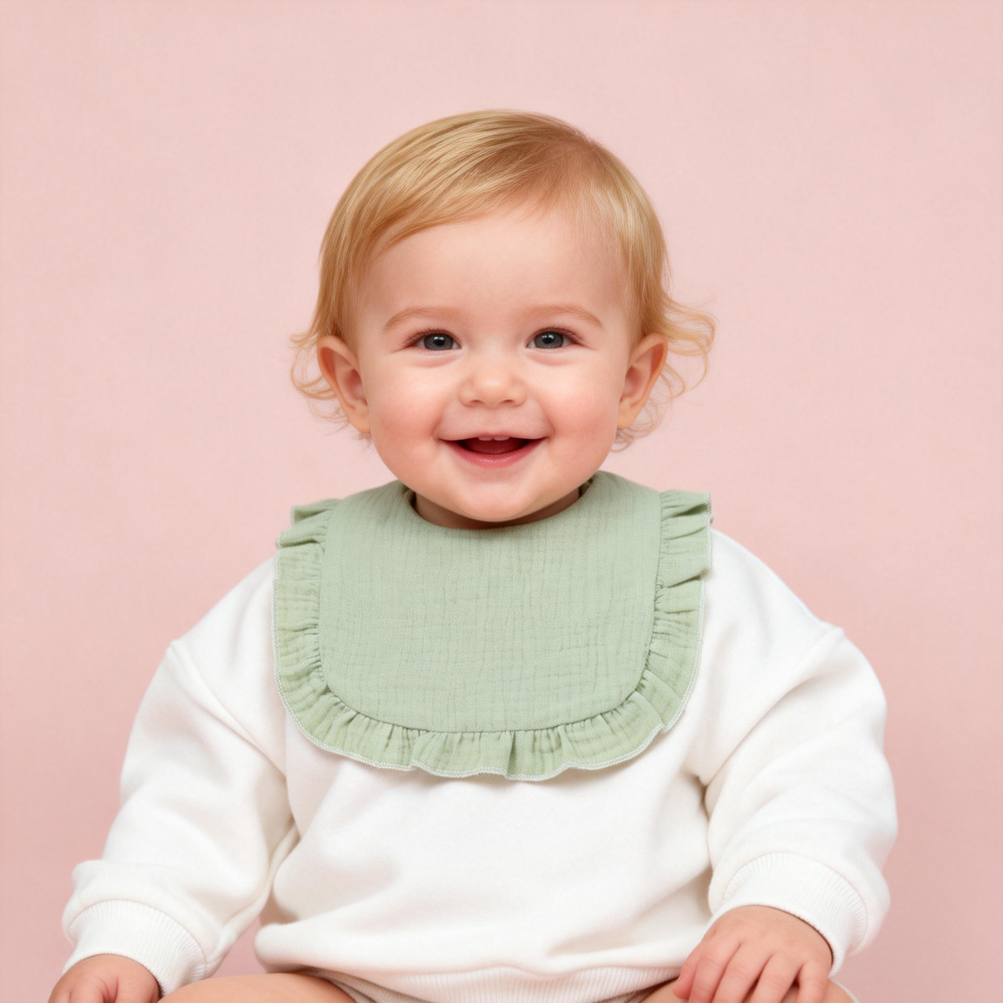 Baby Bandana Drool Bibs Cotton for Unisex Boys and Girls, Soft Absorbent Set for Teething and Drooling