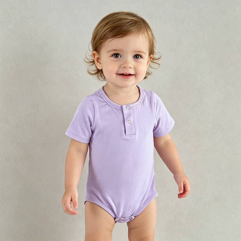 Wholesale Summer Short Sleeve Kids Onesies New Born Baby Romper 