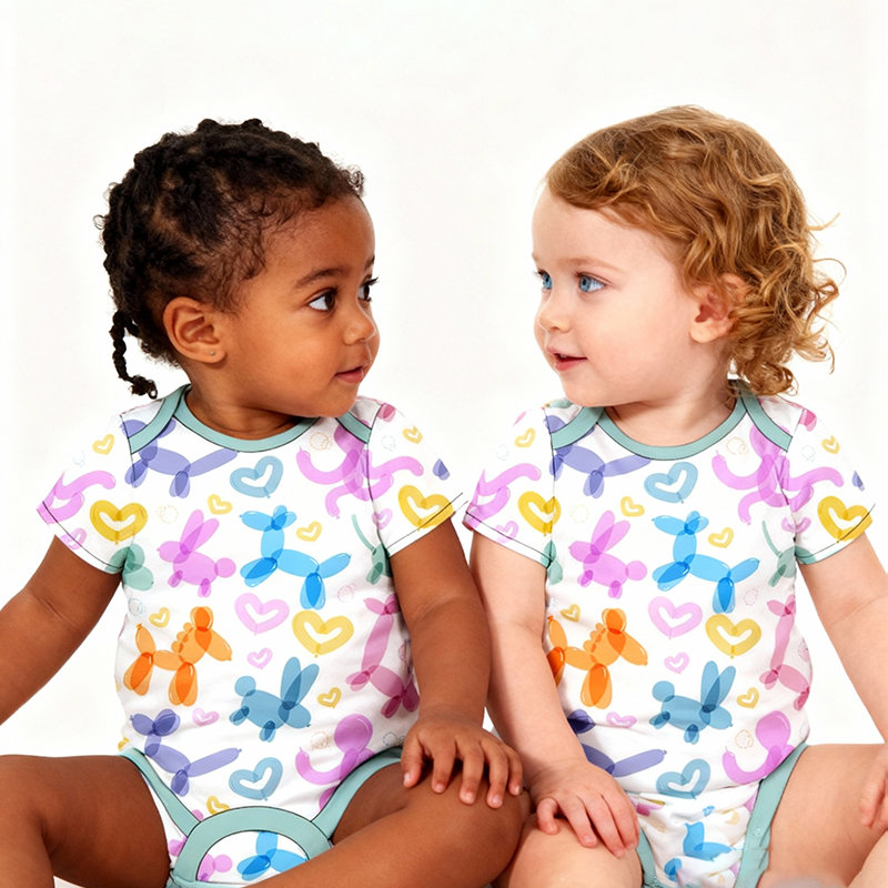 Baby Boys Girls Sleeveless Onesies Bodysuit