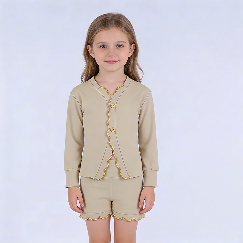 High Quality Kids Clothes Kid Yoga Set Available in Different Colors Yoga Set