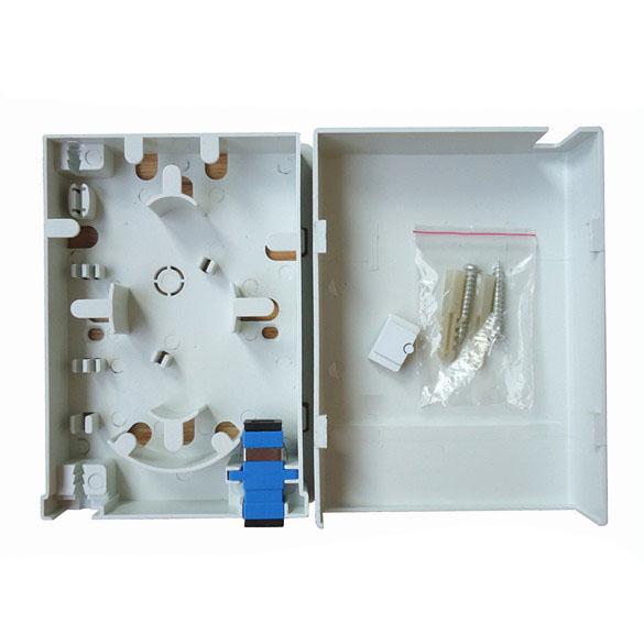 120 style FTTH faceplate / Indoor termination box-WB120