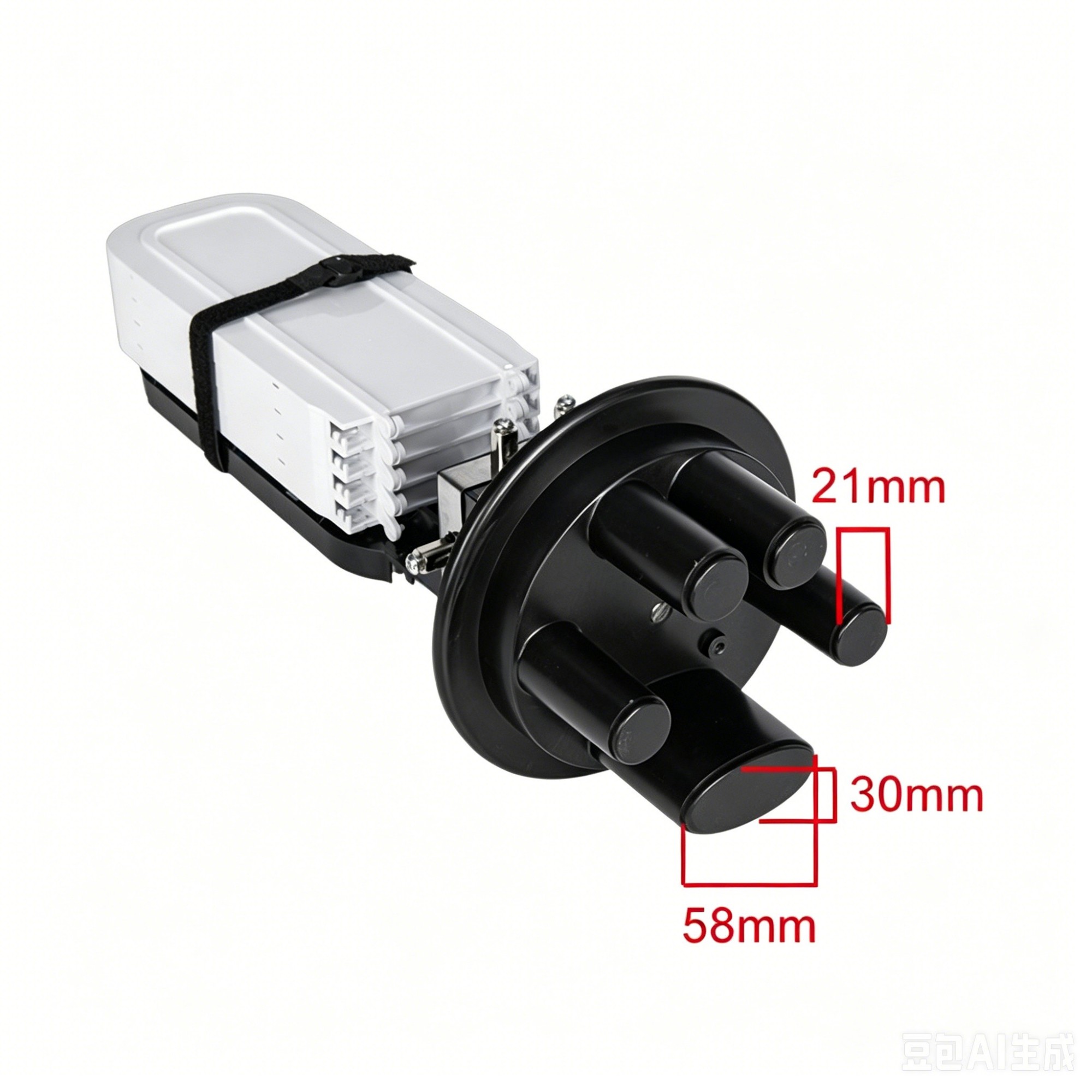W B- F103 H 144 F Fiber Optic Cable Closure