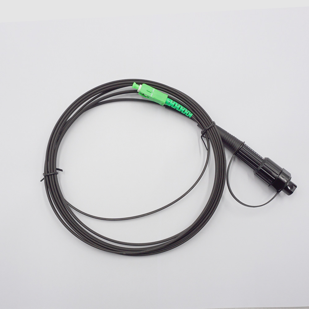 FTTH Outdoor Drop Cable Patch Cord/Pigtail With Waterproof MINI SC Connector