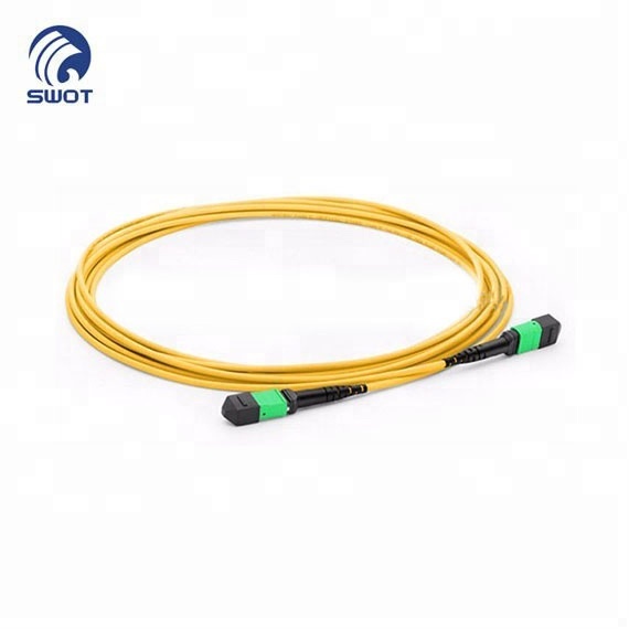 Data Center MPO Trunk Cable OS2 MPO-12 Type-A Male to Male APC 48F 36F 24F 12F OFNP 40/100/400G