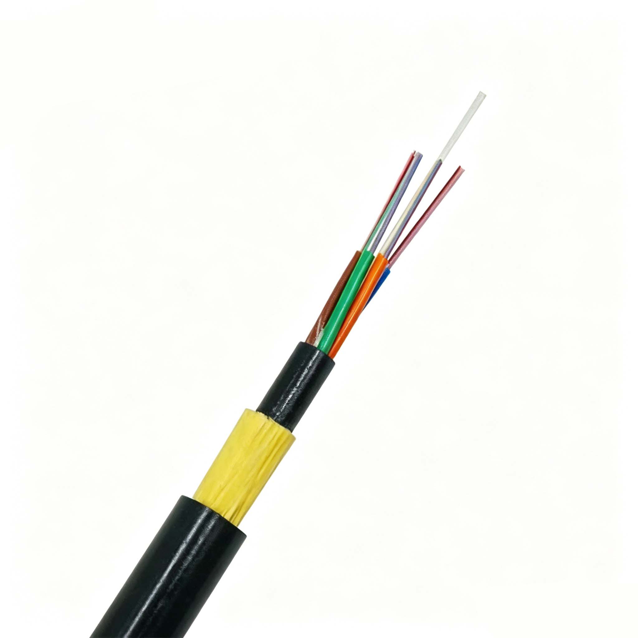 Outdoor Communication ADSS Cable-Dual-Jacket-200M SPAN