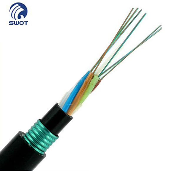 GYFTY53 Direct Buried Optical Cable Double Steel Tape Armored Underground Fiber Optic Cable