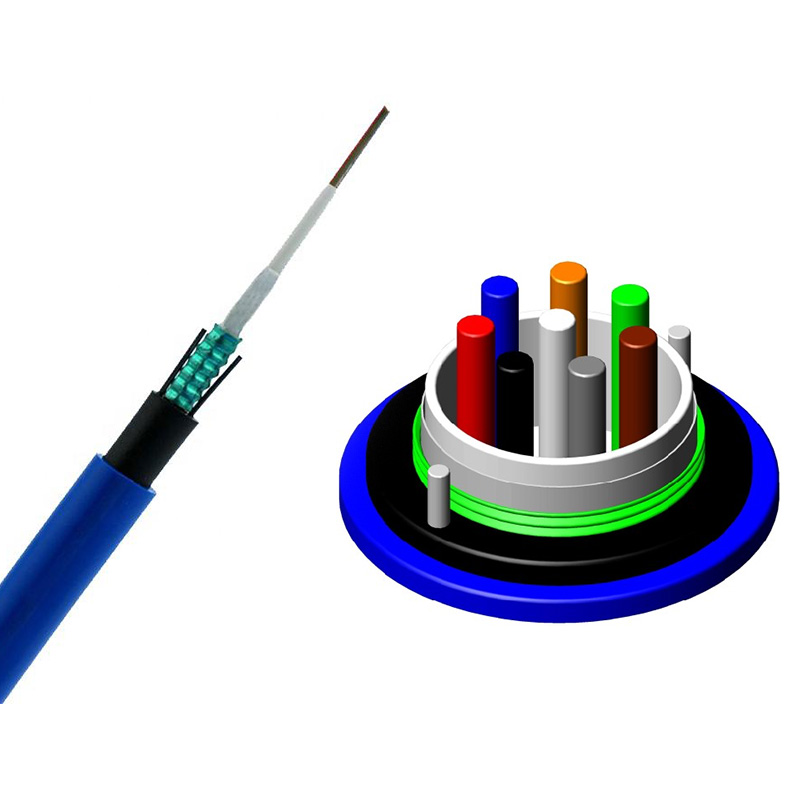 MGXTSV Steel Tape Armored Outdoor Fiber Optic Cable 2–24 Core G.652D Single Mode