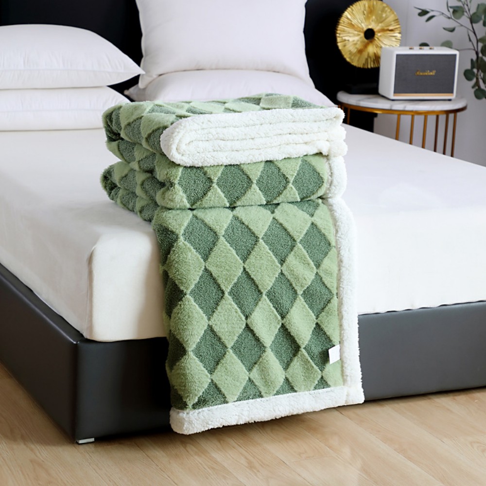 sherpa fleece blanket