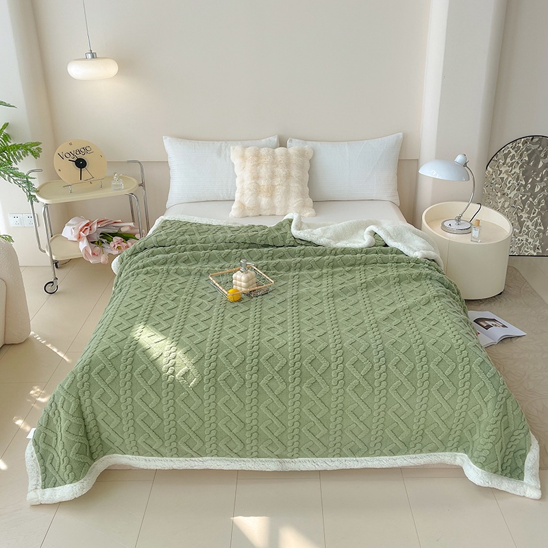 sherpa fleece blanket