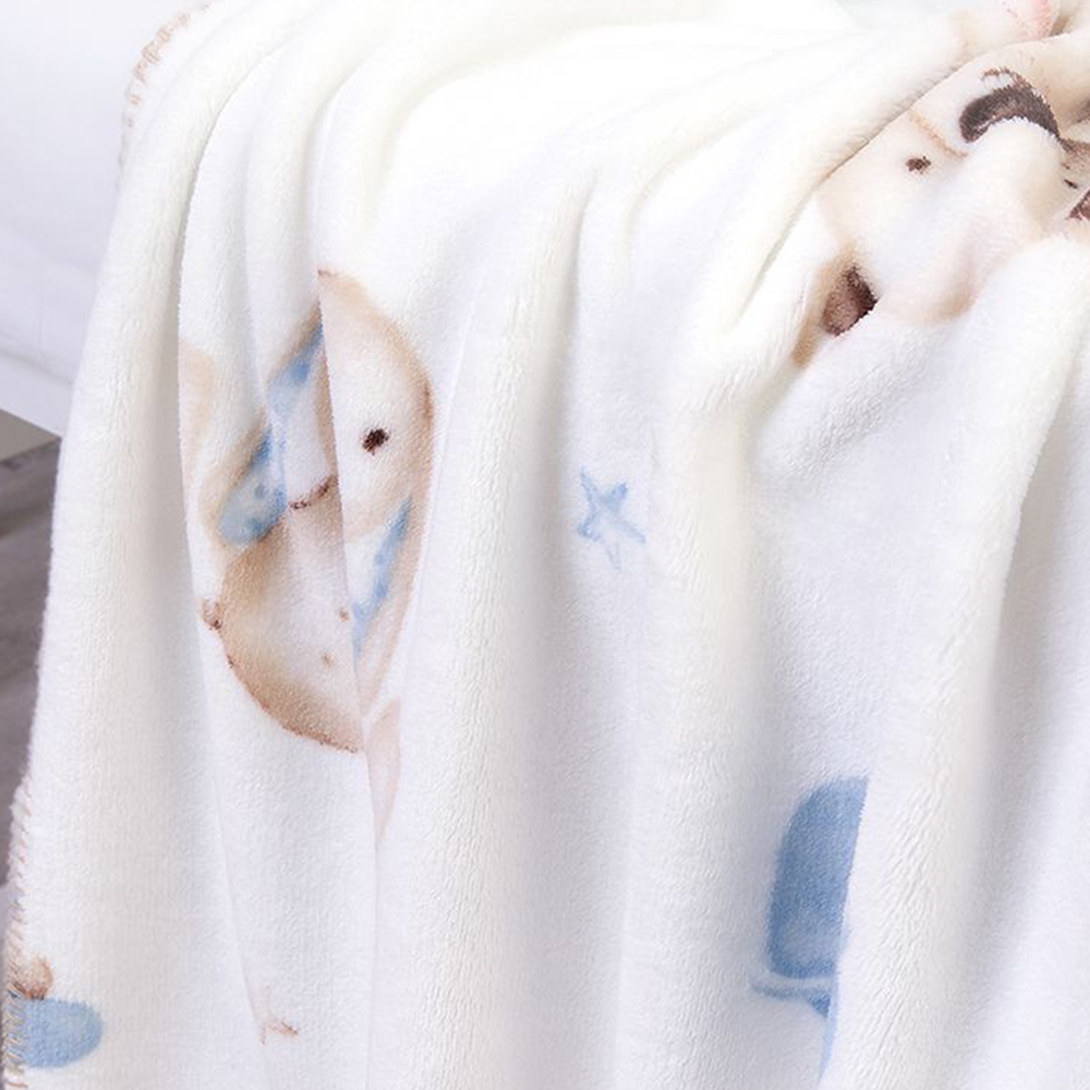 print flannel blanket