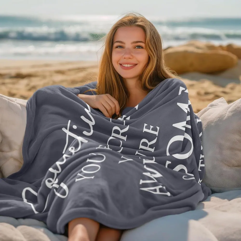 print flannel blanket