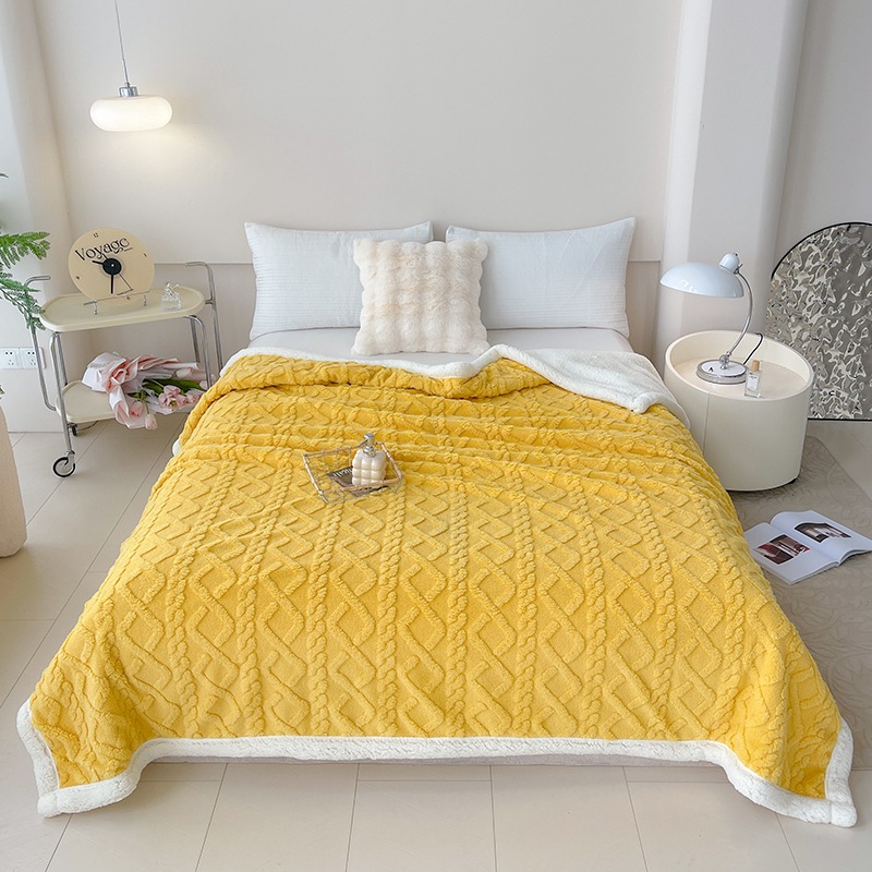 sherpa fleece blanket