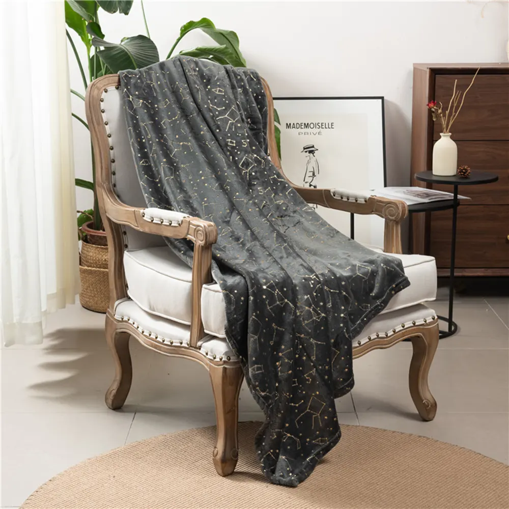 foil flannel blanket