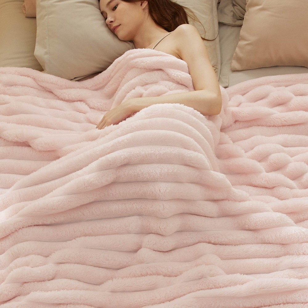 Strip Flannel Blanket