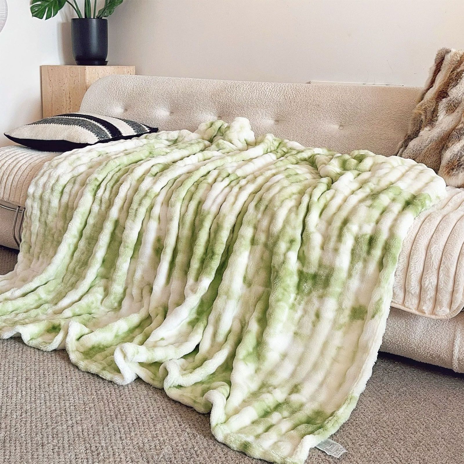 bubble flannel blanket