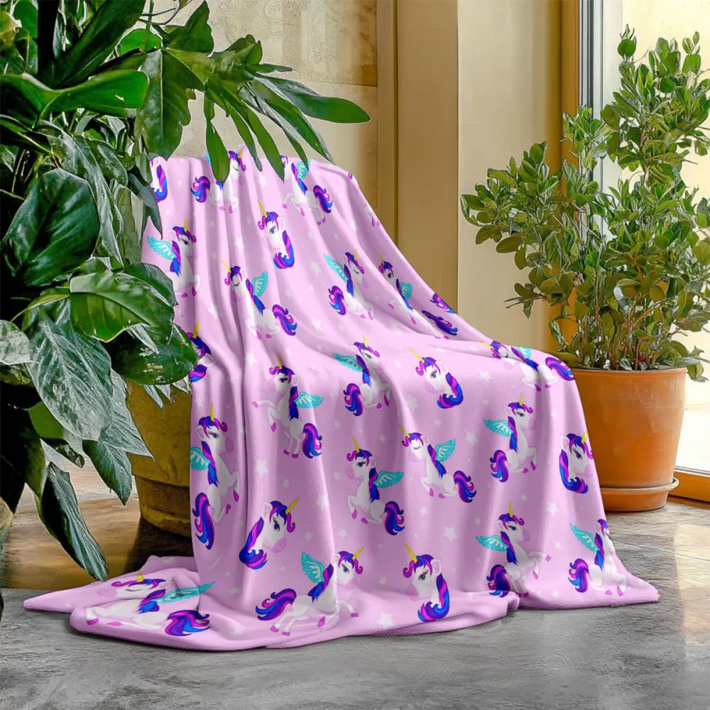 print flannel blanket