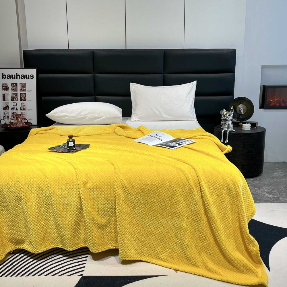 jacquard flannel blanket