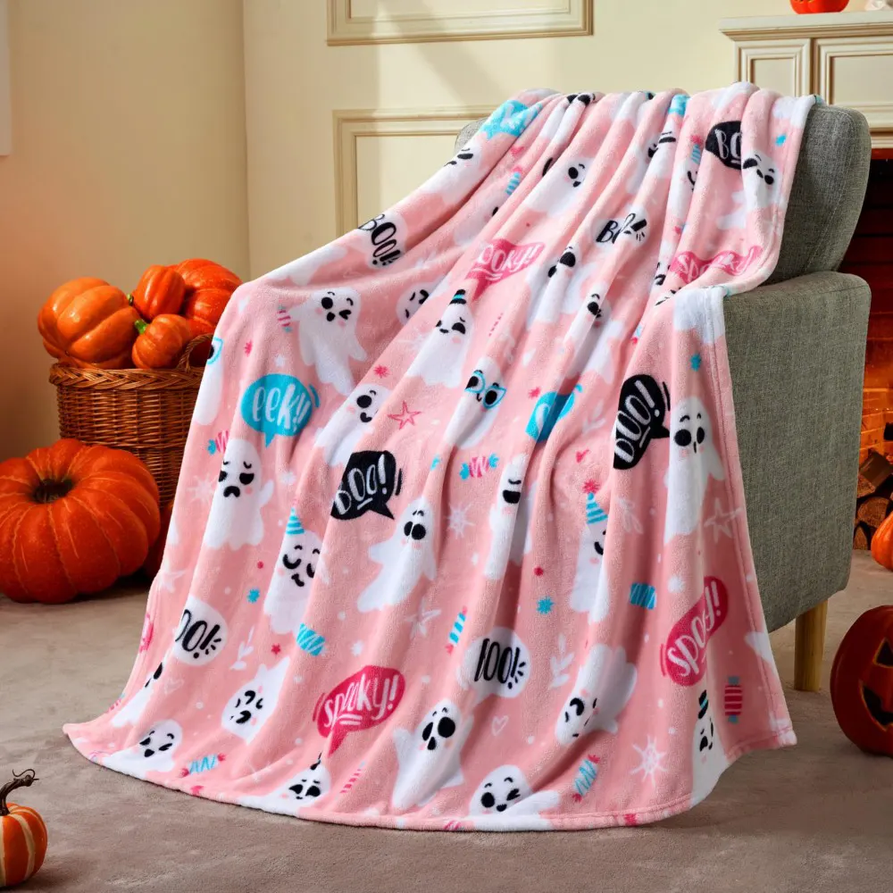 print flannel blanket