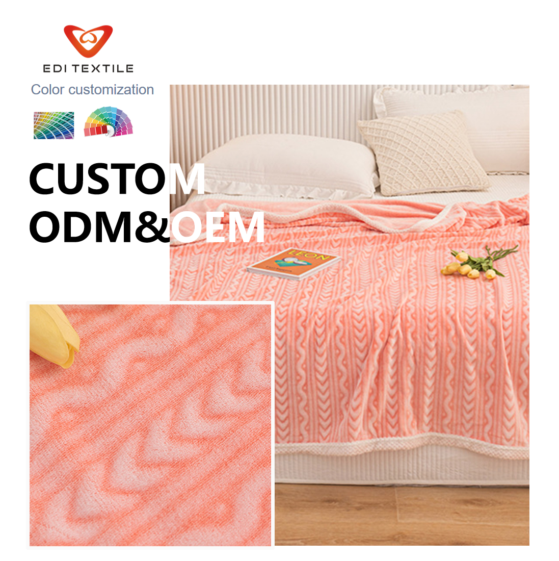 factory direct wholesale classic leopard print 3d bubble textured faux rabbit fur plush throw blanket mid to high end chain supermarket home decor section-5