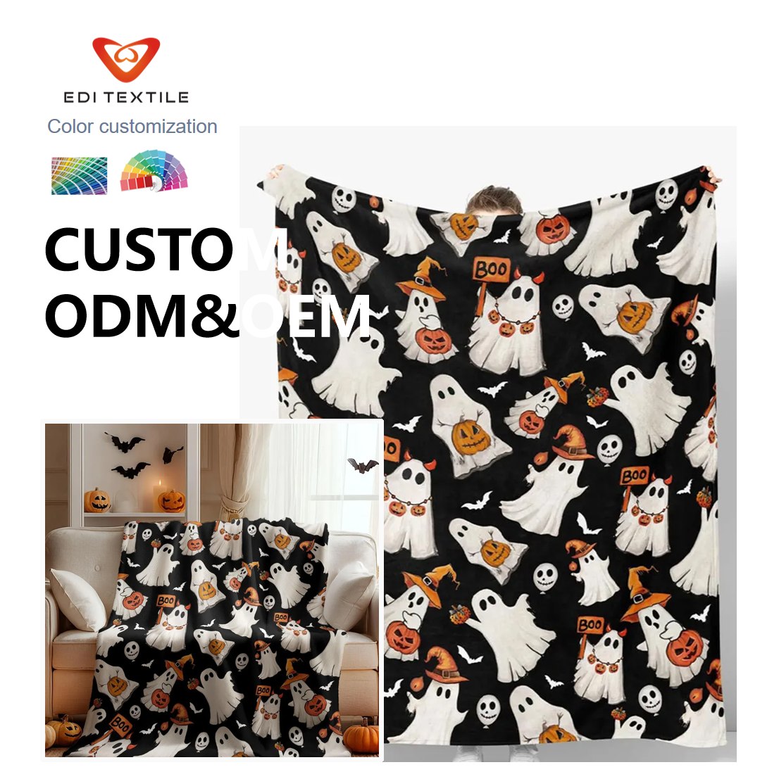 antipilling 100polyester printed flannel throw blanket for home sofa bedroom gift wholesale oem odm for global importers supermarkets bulk distributors-6