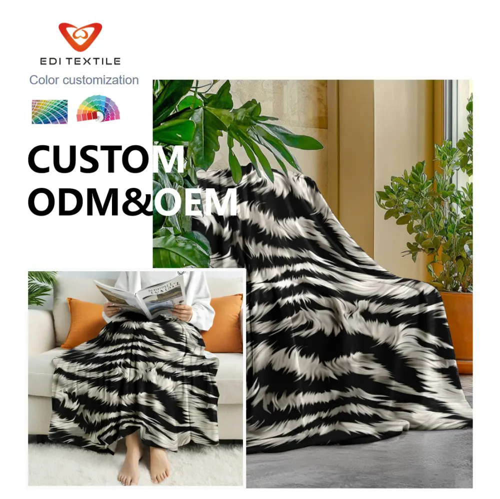factory direct supply charcoal grey 3d tufted geometric diamond double layer flannel sherpa throw blanket for wholesaler-7