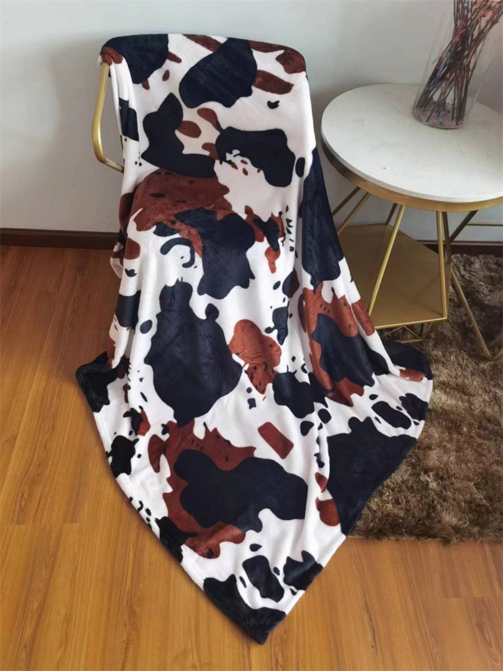 print flannel blanket