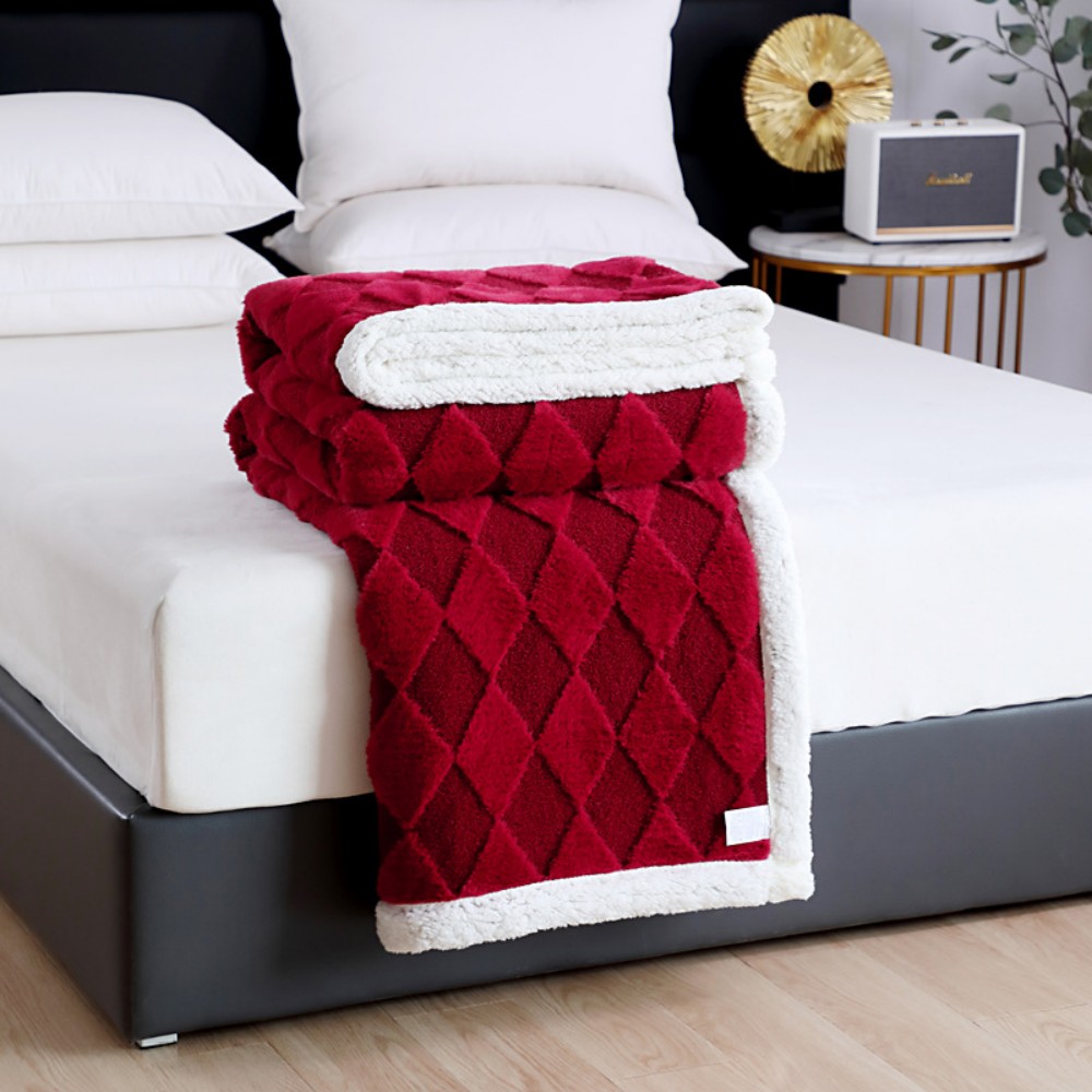 sherpa fleece blanket