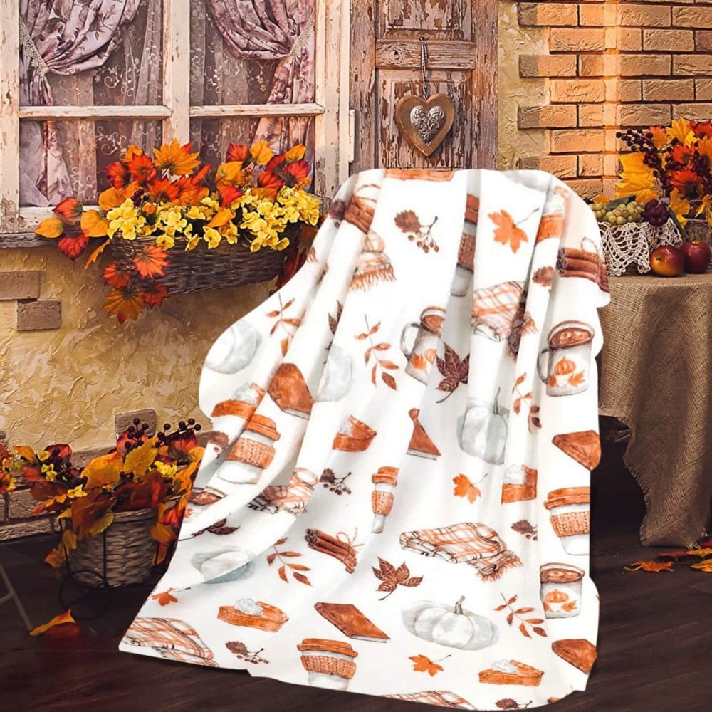 print flannel blanket