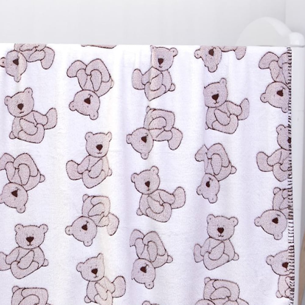 print flannel blanket