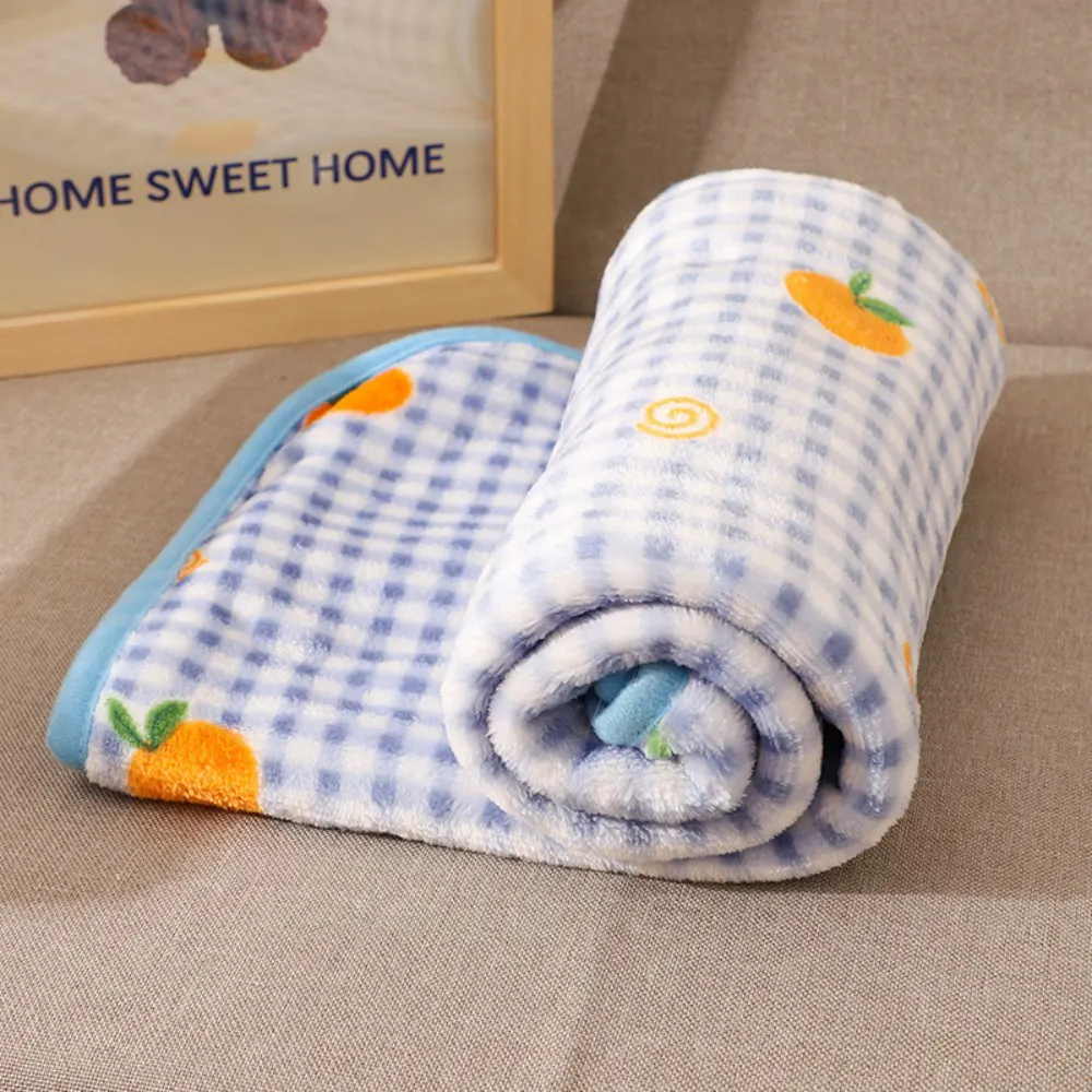 Children print flannel blanket