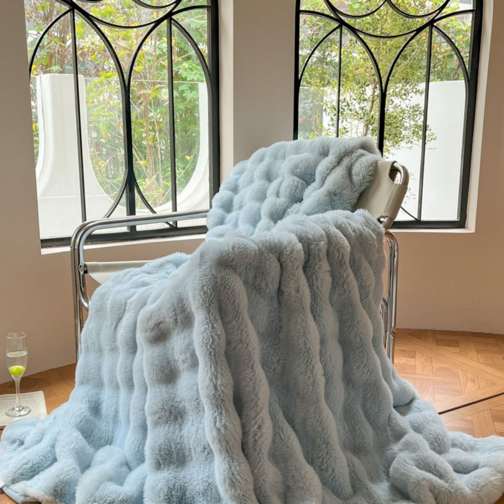 bubble flannel blanket