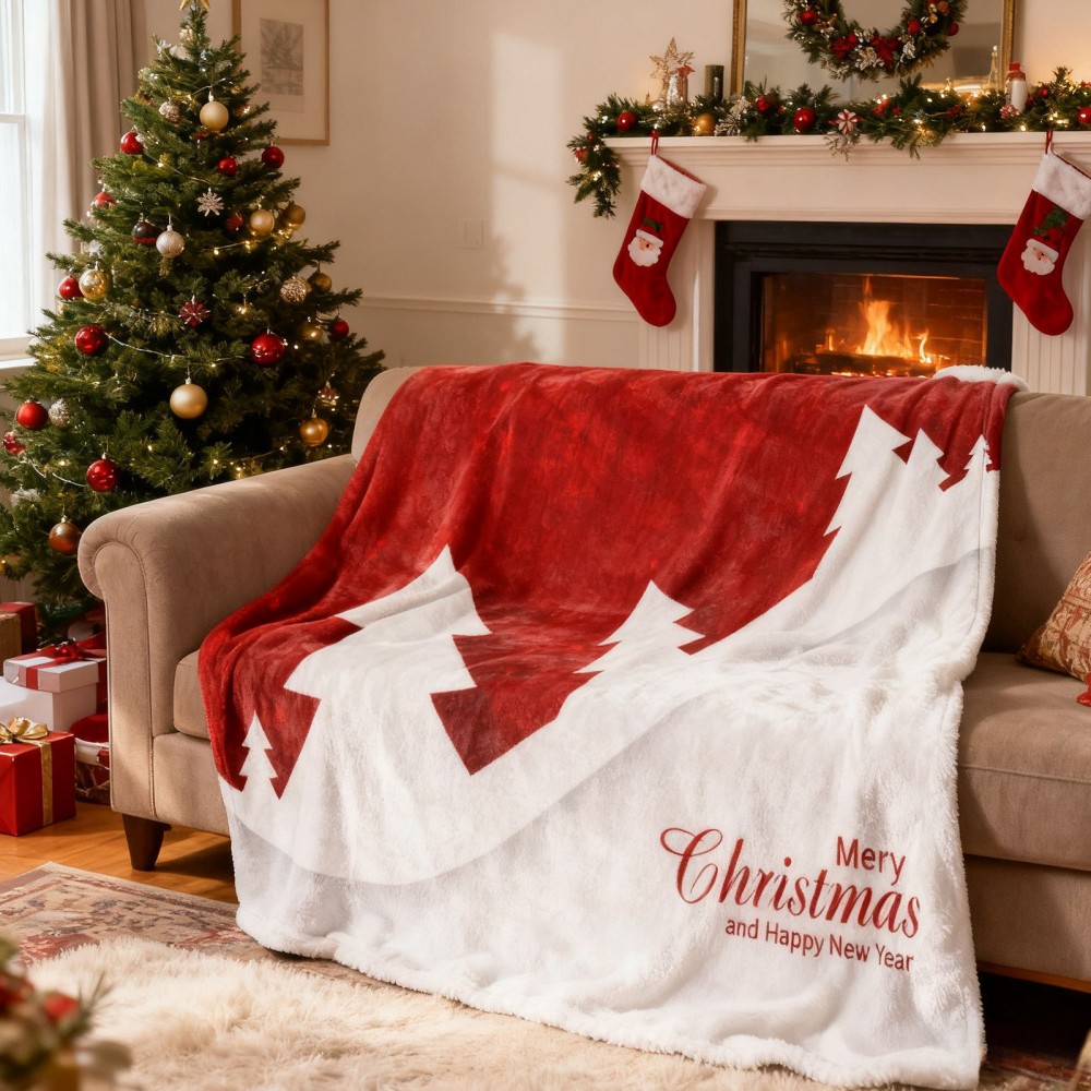 print flannel blanket