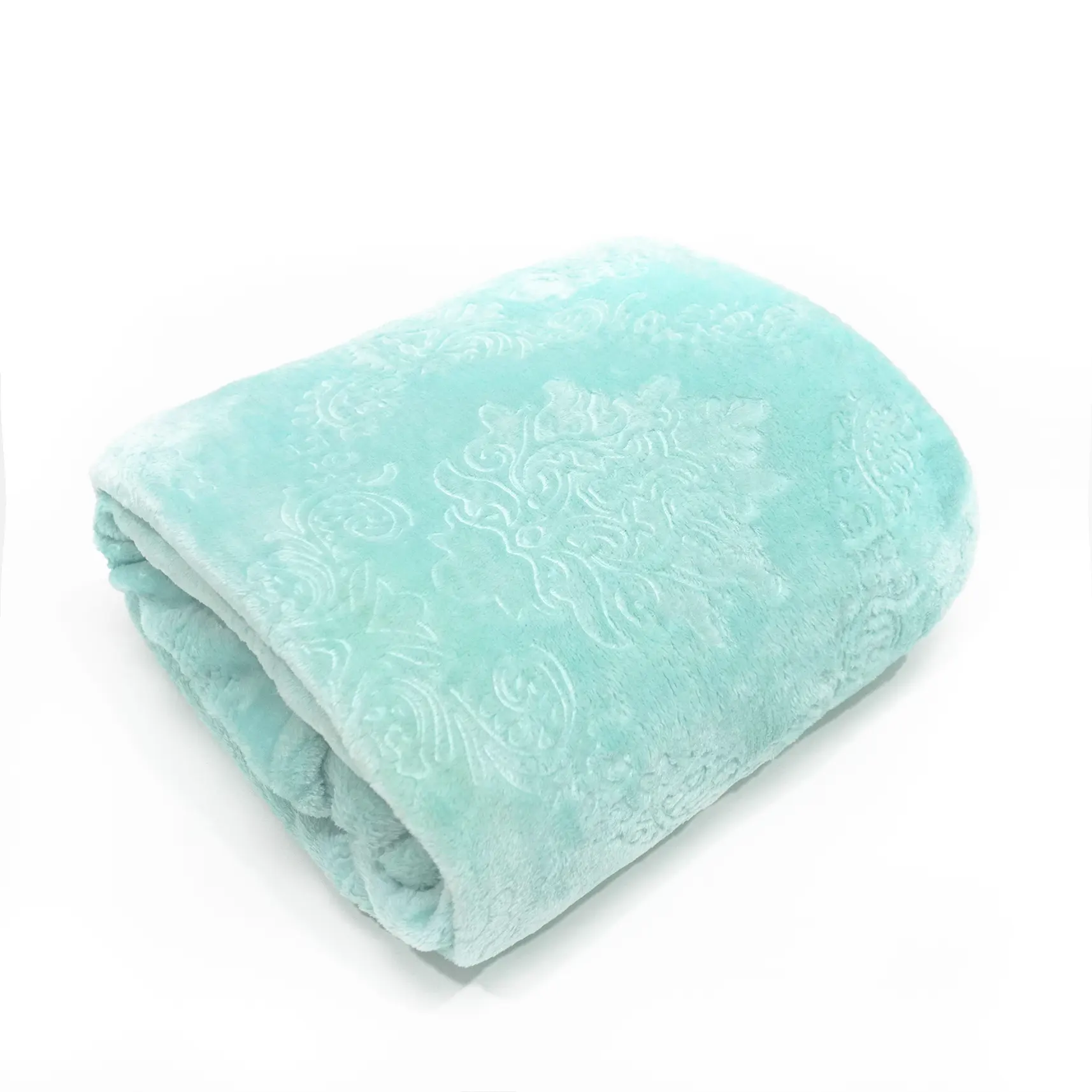 Flower and Leaves Pattern Embossing Flannel Blanket manufacture