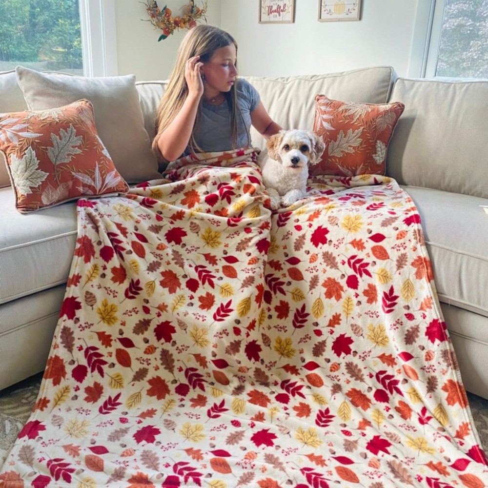 print flannel blanket