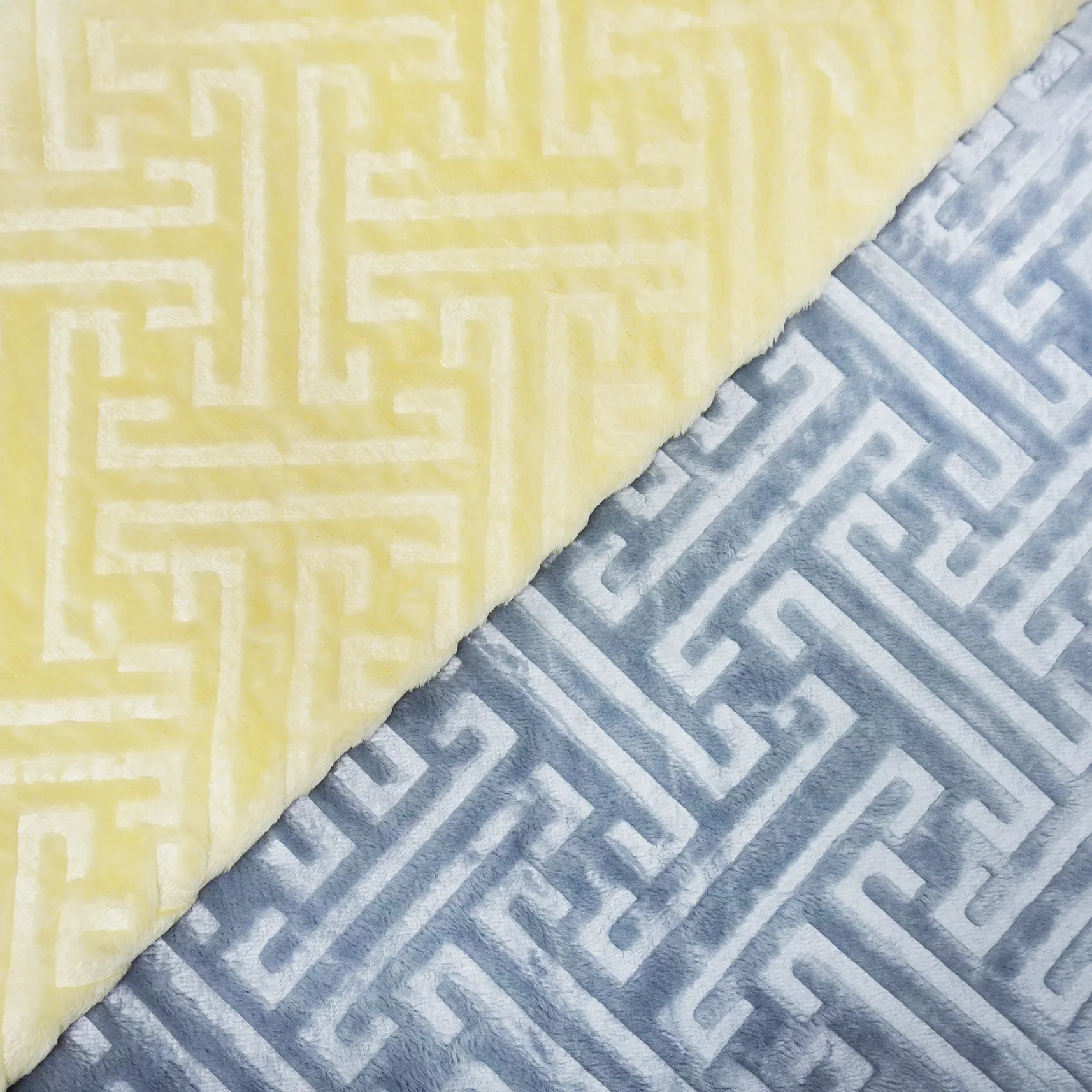 Flannel embossed design: the perfect combination of warmth and art