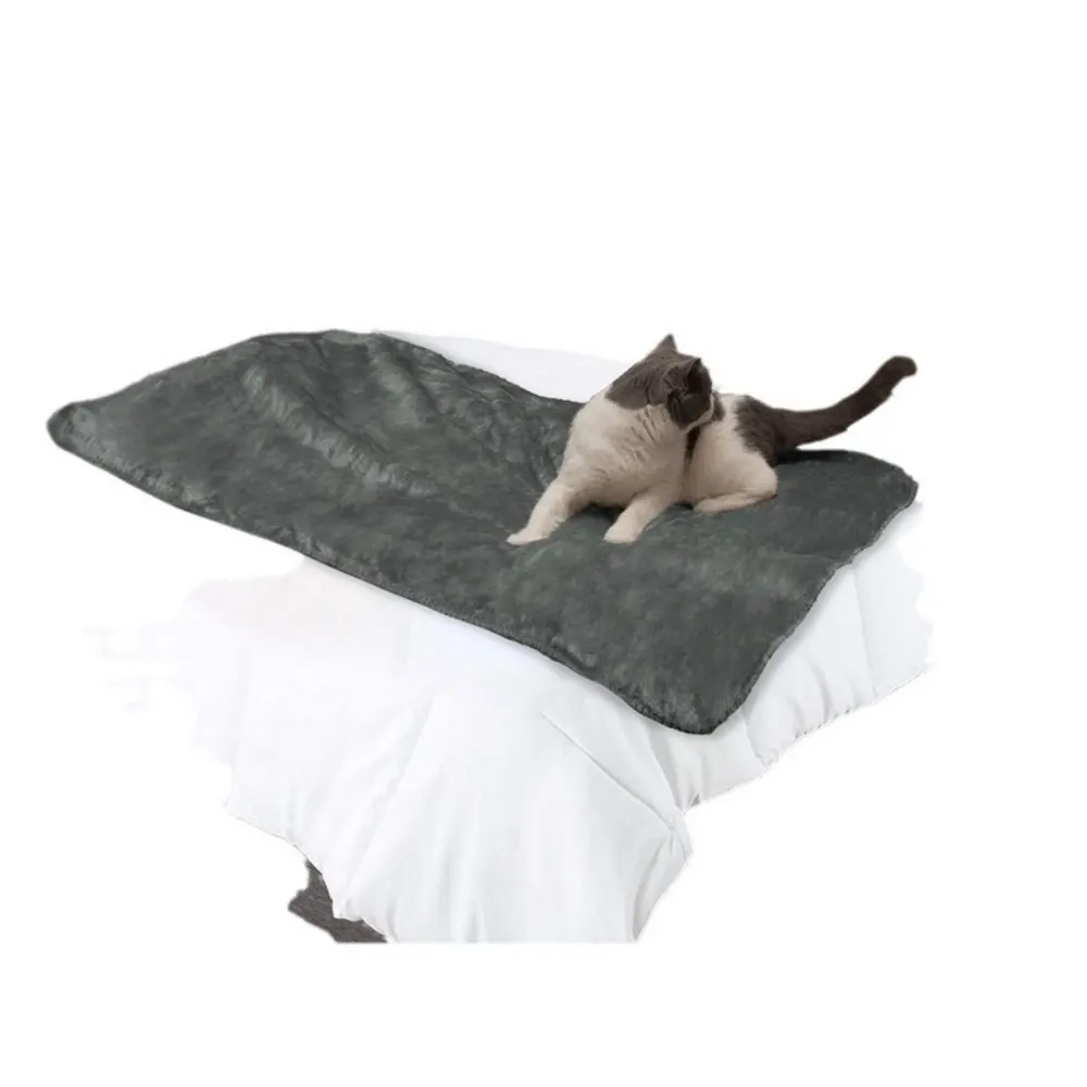 Factory Direct Supply Double Layer Soft Plush  Flannel Sherpa Pet Blanket 4-Color Collection pet-friendly anti-pilling fabric for Chain Supermarkets, Global Pet Product Importers and Wholesale Distributors