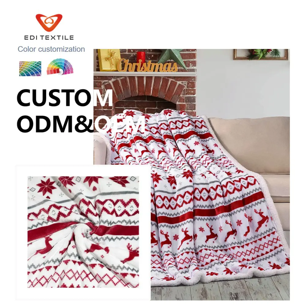 factory direct supply bubble grid woven jacquard flannel fleece throw blanket for global home textile importers and wholesale distributors-7