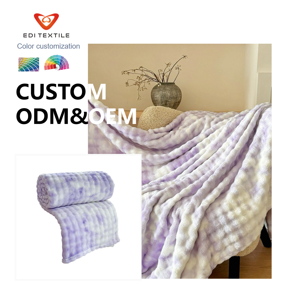 print flannel blanket