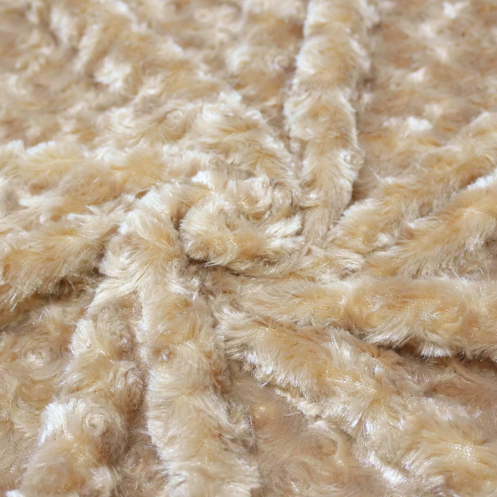 Champagne Grinding PV Fleece Blanket details