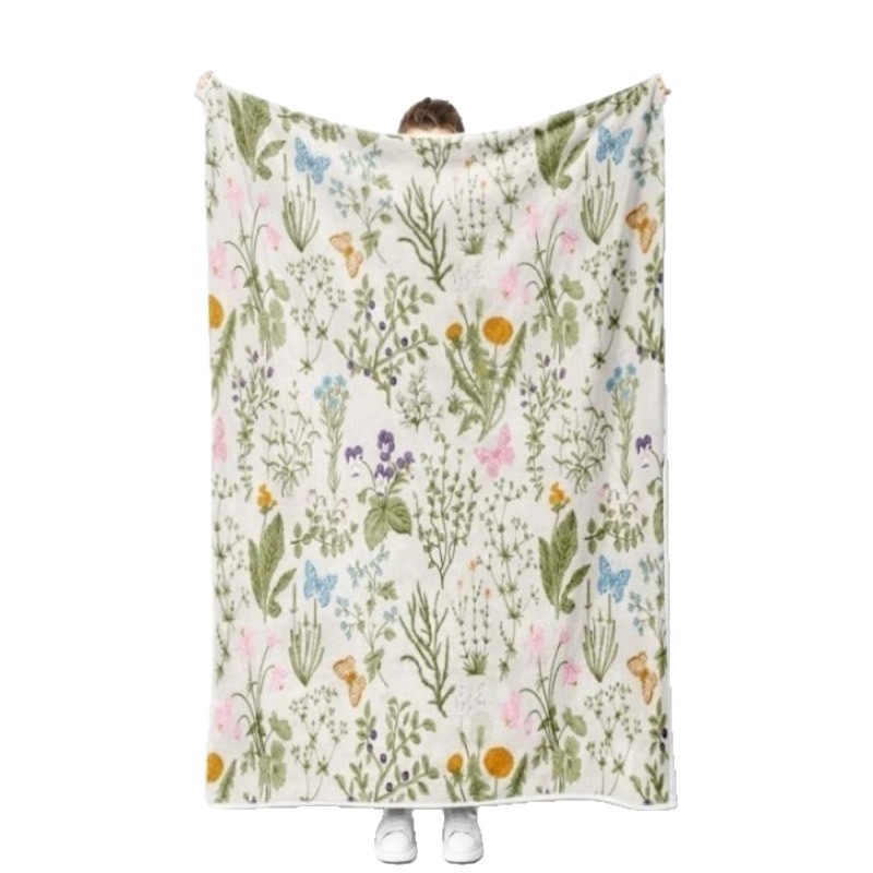 print flannel blanket